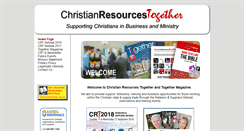 Desktop Screenshot of christianresourcestogether.co.uk