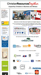 Mobile Screenshot of christianresourcestogether.co.uk